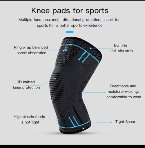 1 stuk kniecompressie kniesteun