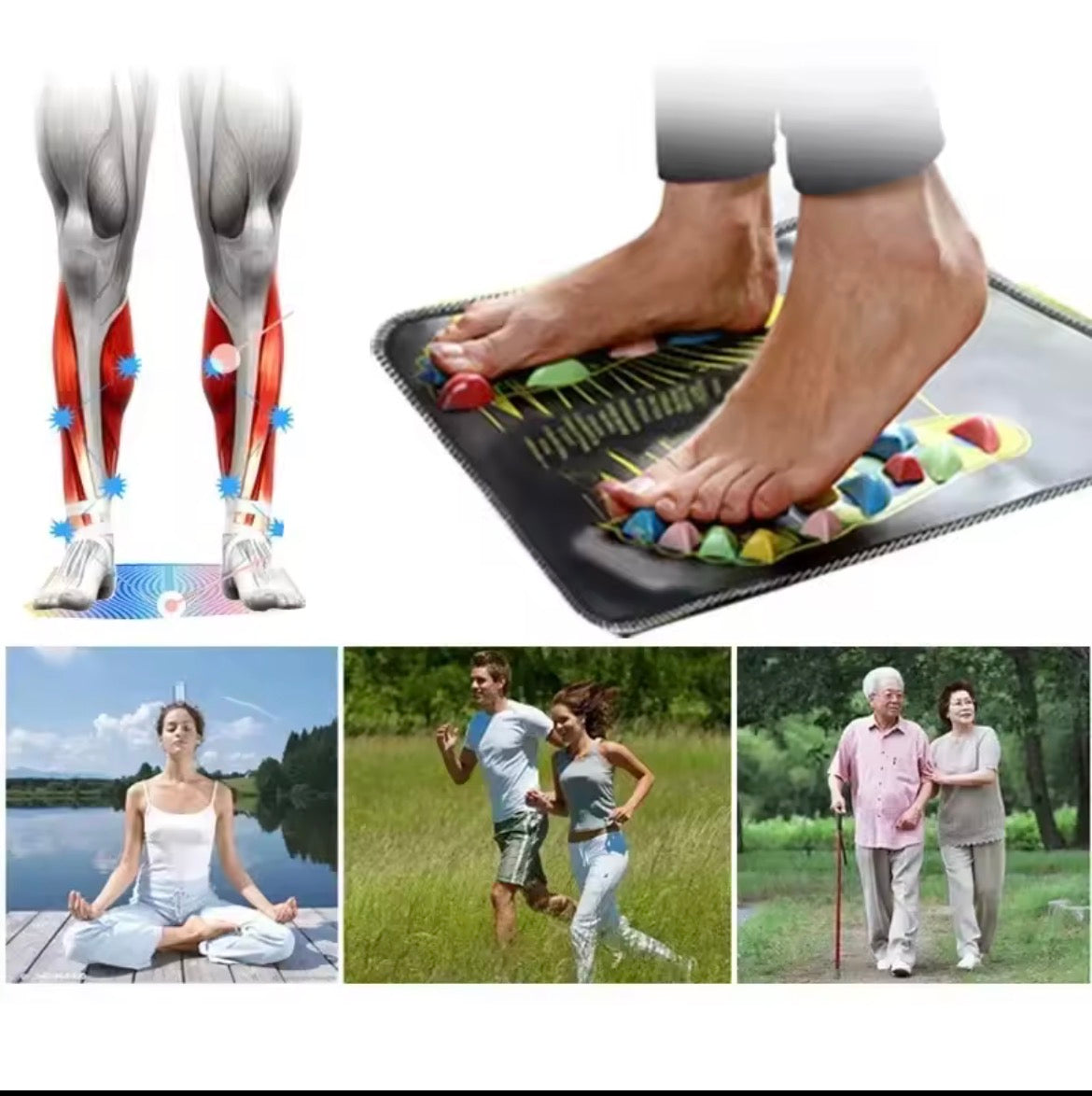 Voetmassagemat Acupressuur Relax Massage Pad