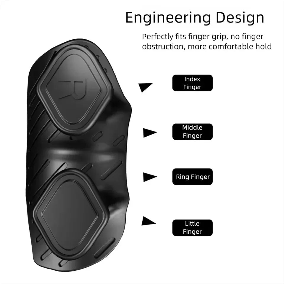 Anti-Slip Grips for Weight Lifting Pull-Ups Gym Training Unisex Ergonomic Rubber Hand Protector Strengthener Handle Gloves