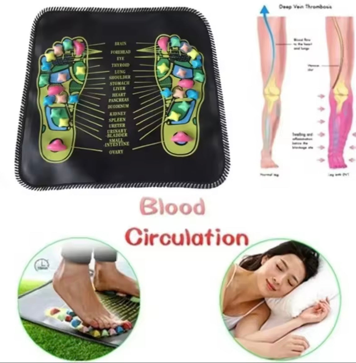 Voetmassagemat Acupressuur Relax Massage Pad