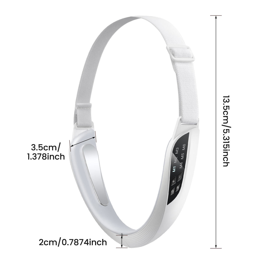 V-shaped Facial Slimming Device EMS Microcurrent Smart V-Face Beauty Instrument Facial Massager Chin Slimmer