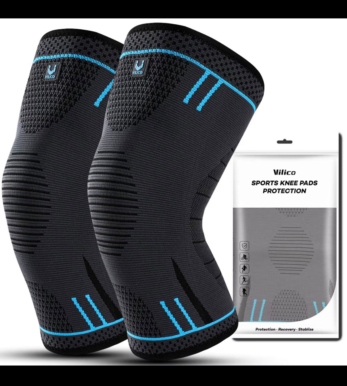 1 stuk kniecompressie kniesteun