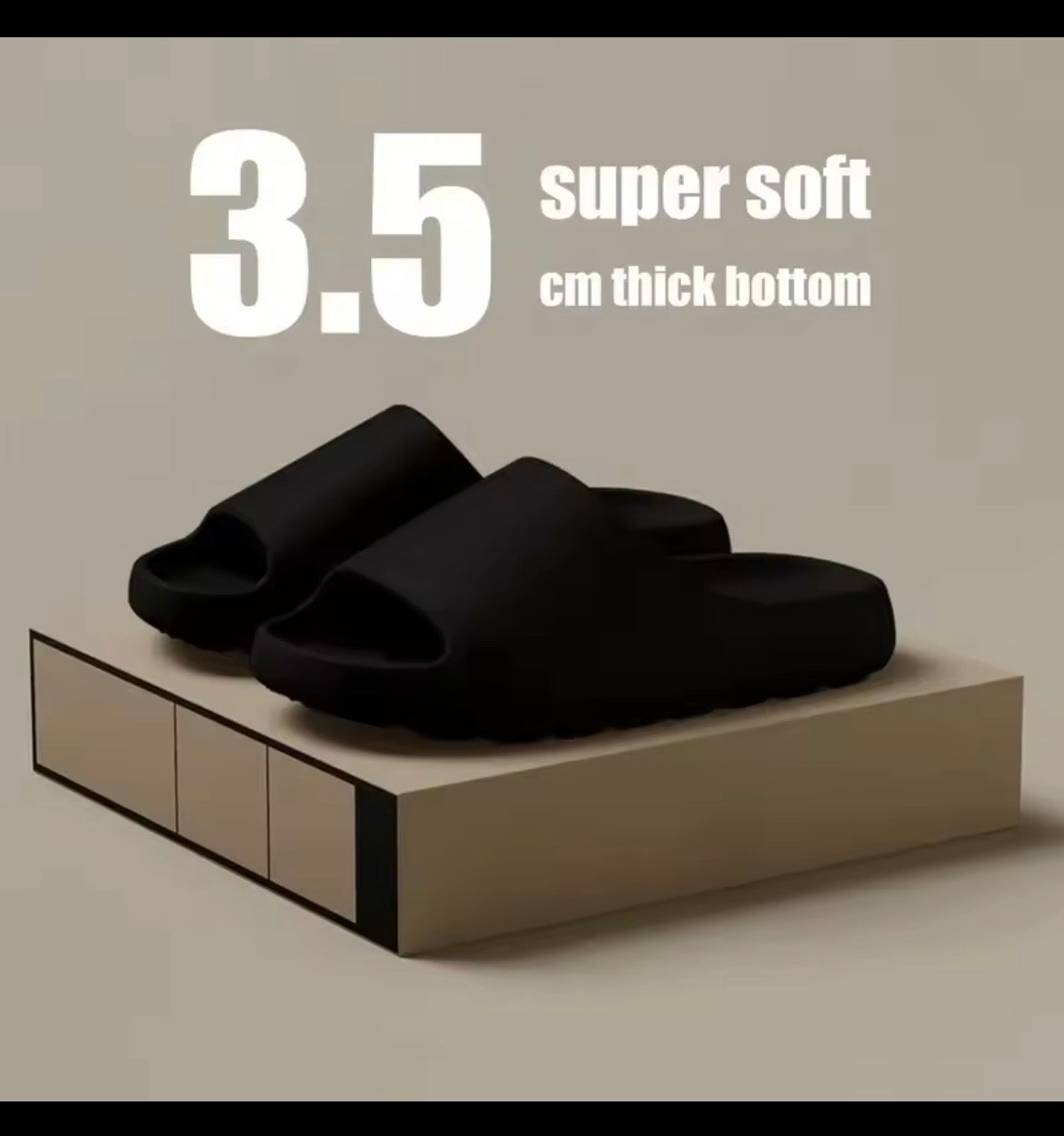Kokospantoffels Cloud Sandalen met dikke zolen
