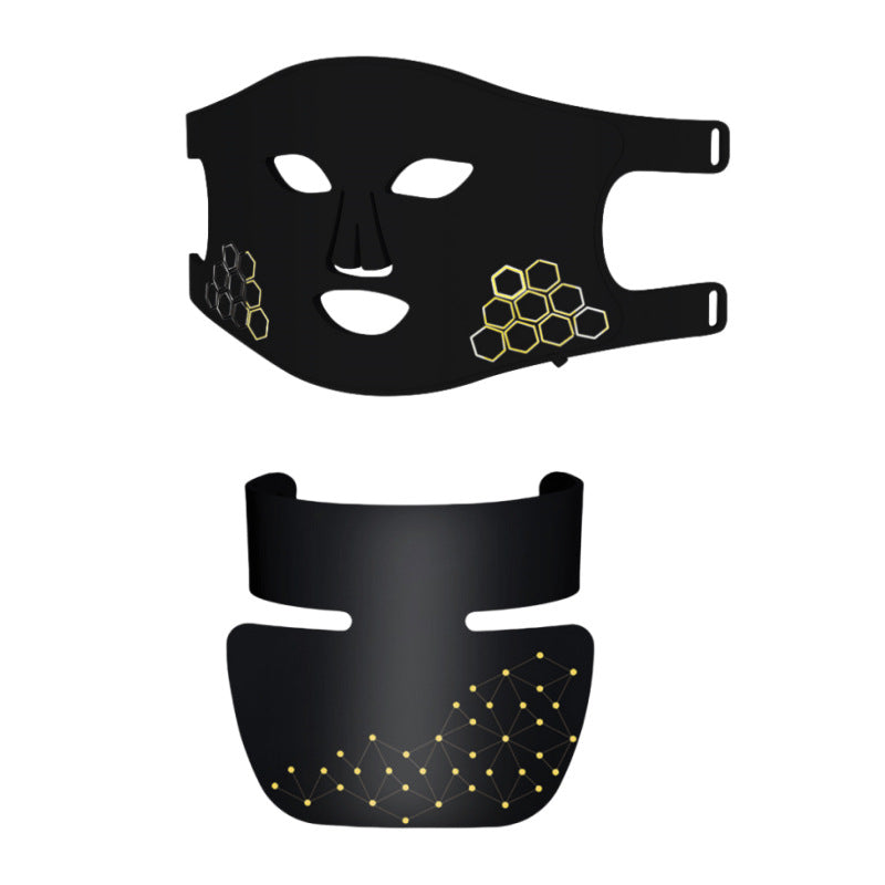 Photon facial rejuvenation mask beauty set with infrared therapy combination