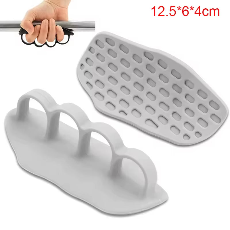 Anti-Slip Grips for Weight Lifting Pull-Ups Gym Training Unisex Ergonomic Rubber Hand Protector Strengthener Handle Gloves